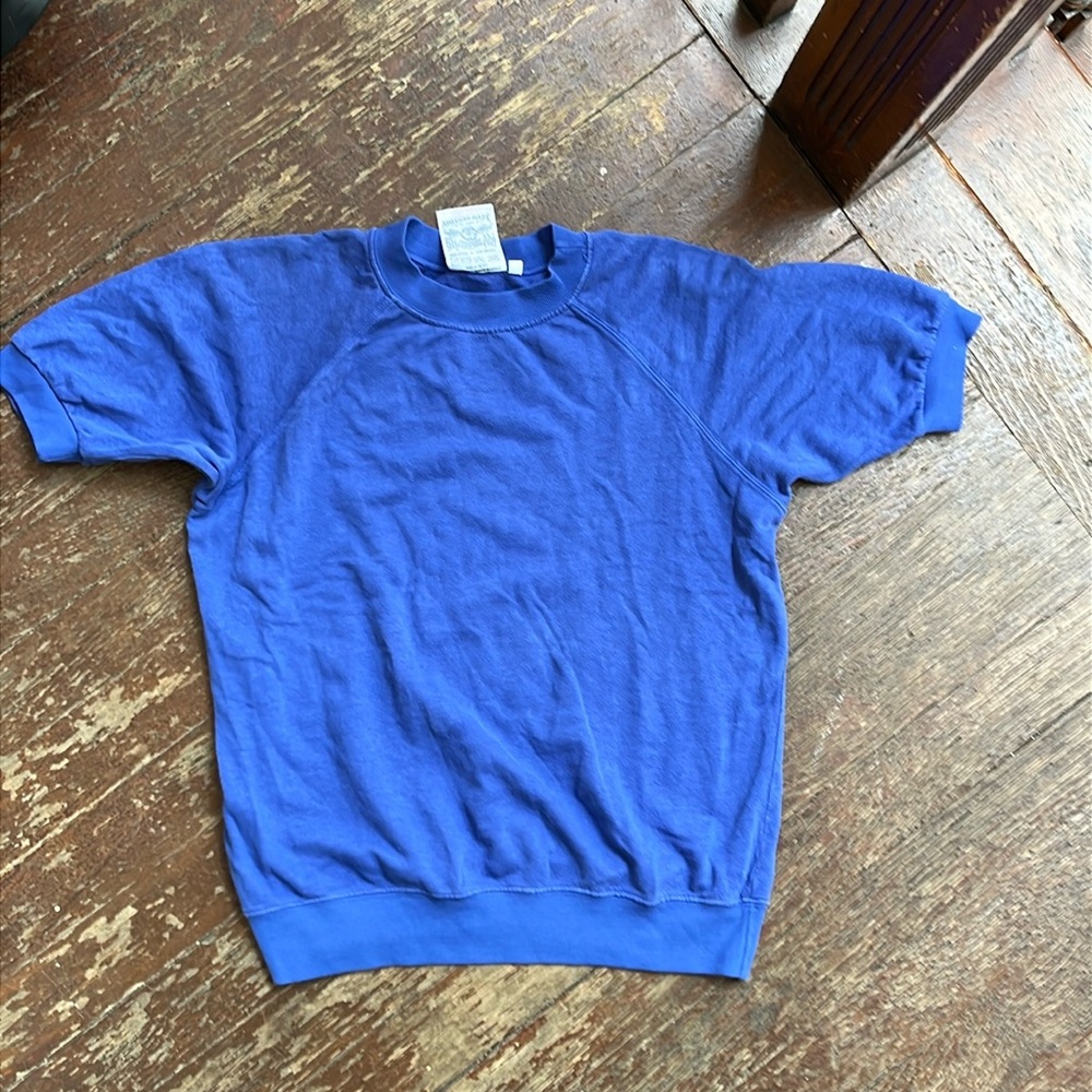Jungmaven Short-Sleeve Tee Blue.